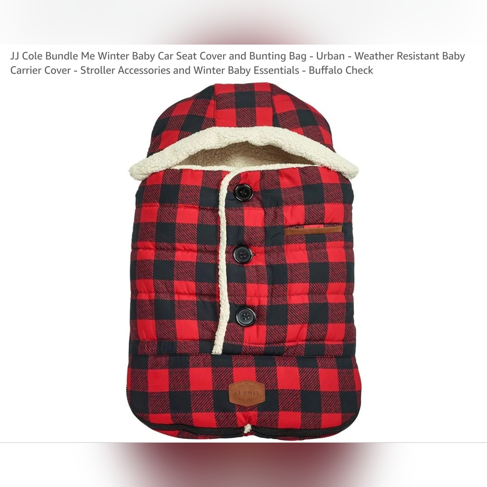 JJ Cole Carseat Cover